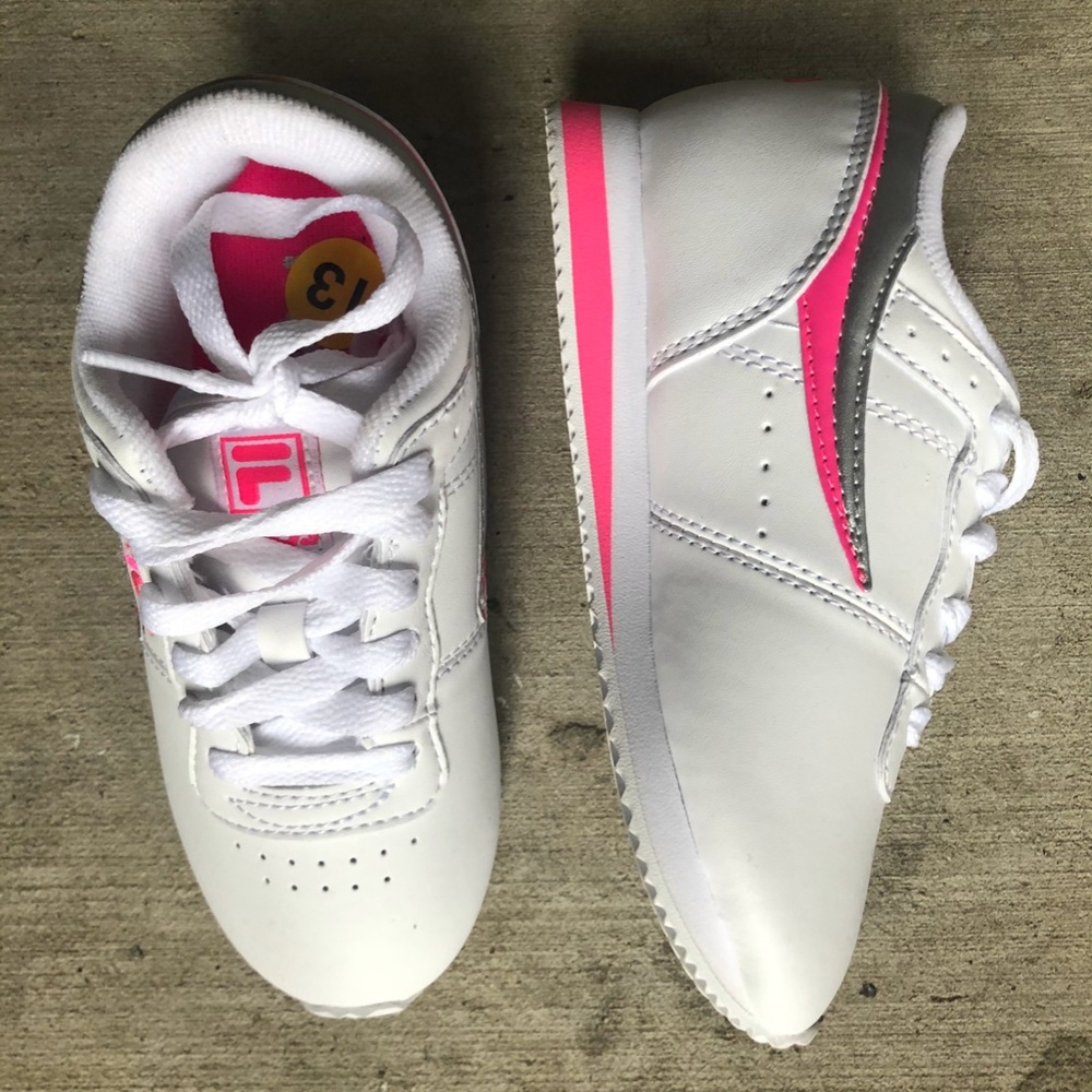 Pink Fila Kids Size 13
